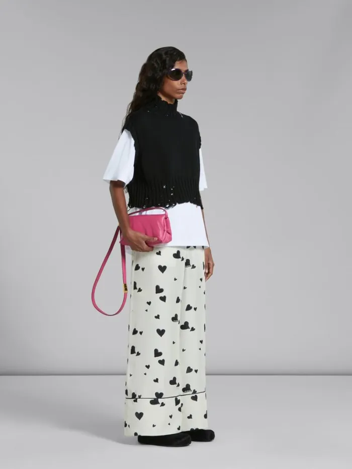 Women Marni Knitwear Black Cotton Cropped Vest