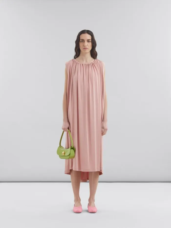 Women Marni Shoulder Bags Green Leather Butterfly Small Hobo Bag