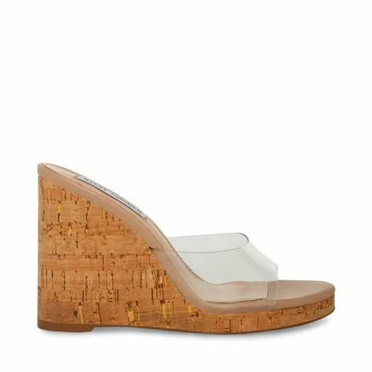 Women MARVELOUS CLEAR Clear Steve Madden Sandals