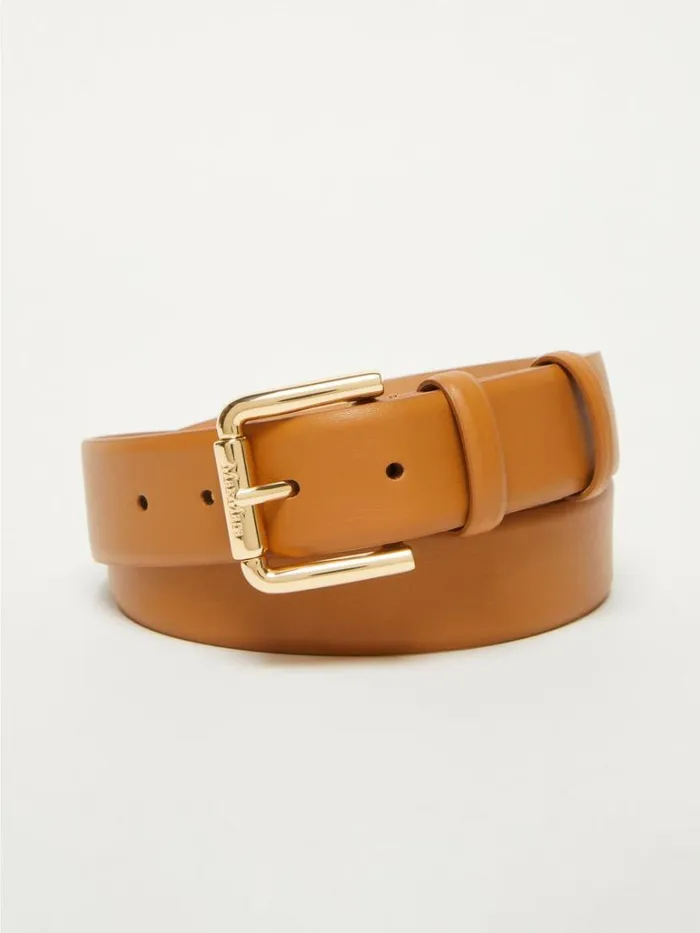 Women Max Mara Belts Nappa Leather Belt Rust