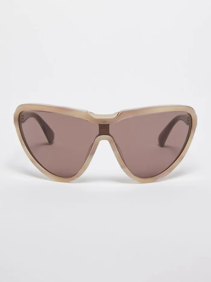 Women Max Mara Eyewear Acetate Sunglasses Beige