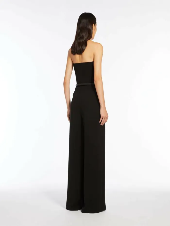 Women Max Mara Jumpsuits Cady Bustier Jumpsuit Black