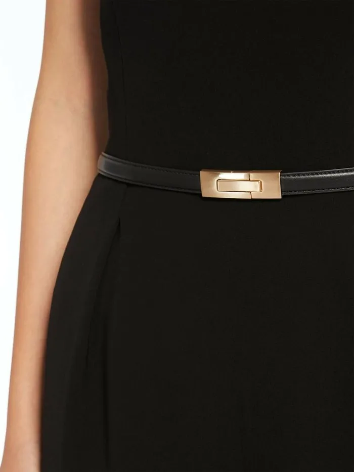 Women Max Mara Jumpsuits Cady Bustier Jumpsuit Black