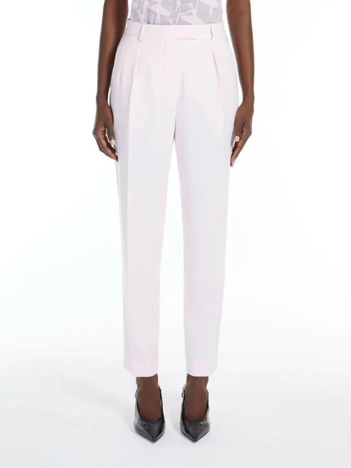 Women Max Mara Suit Carrot Fit Cady Trousers Pink