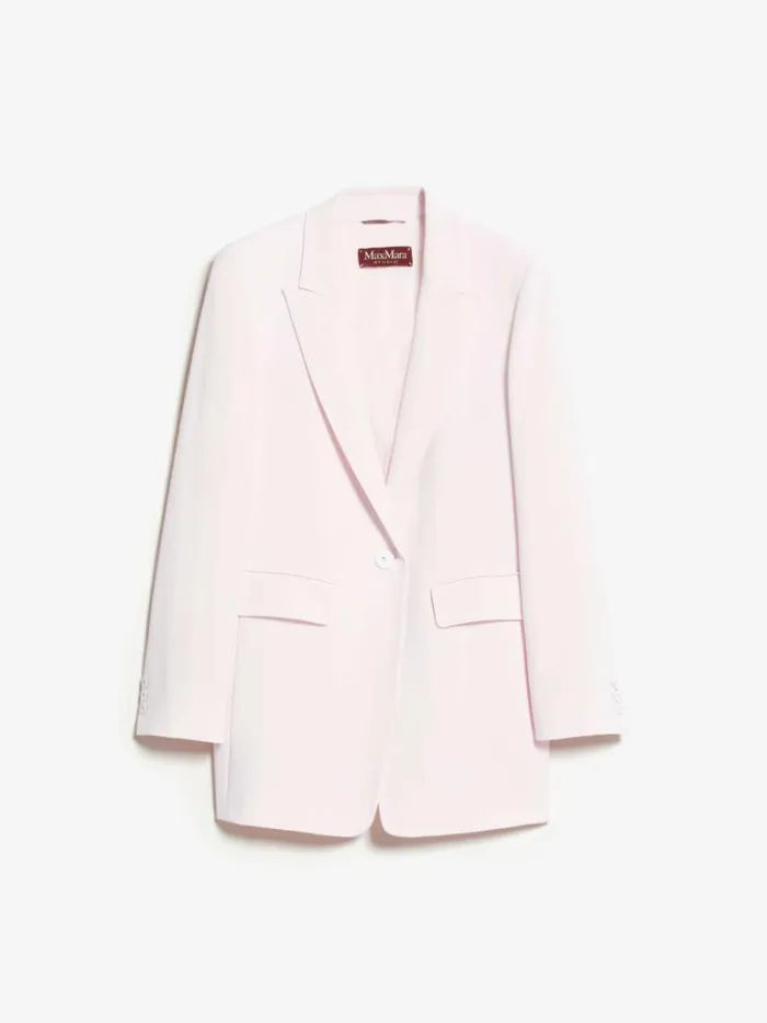 Women Max Mara Suit Sartorial Finished Blazer Pink