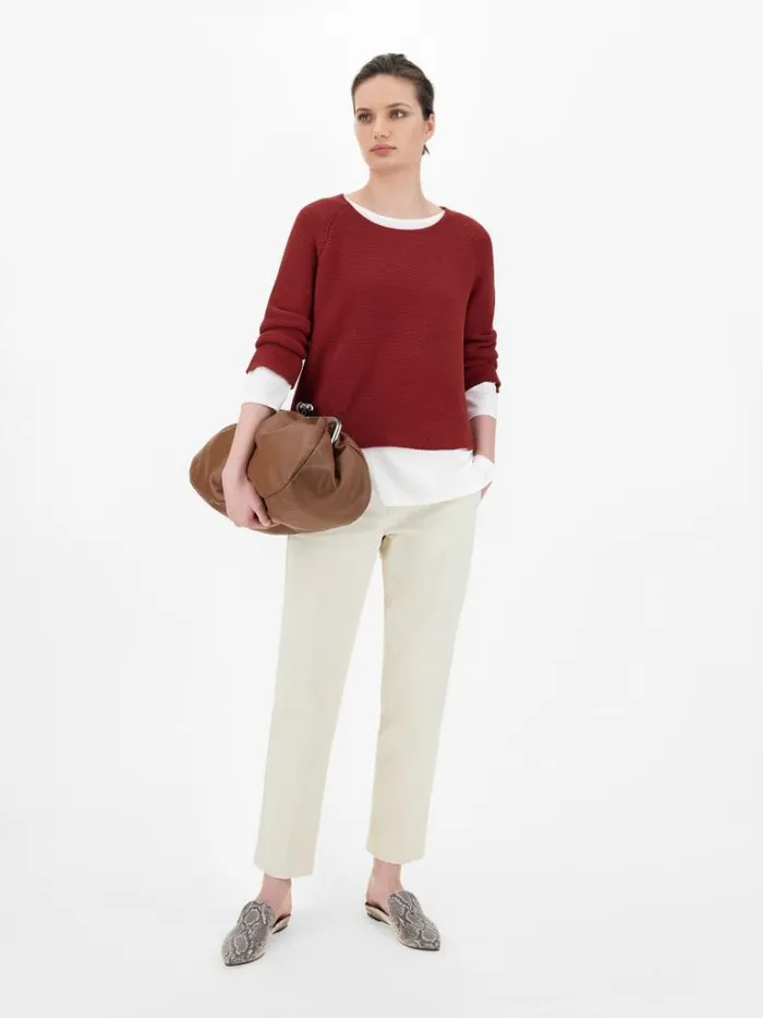 Women Max Mara Weekend Bag Large Pasticcino Bag In Nappa Leather Tobacco