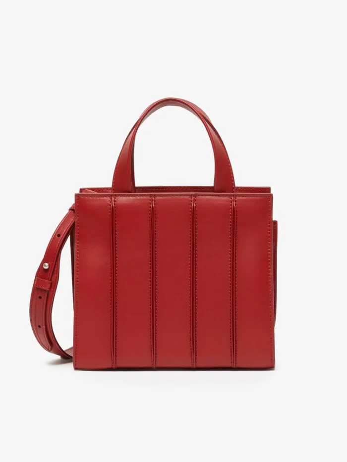 Women Max Mara Whitney Bag Small Leather Whitney Bag Red