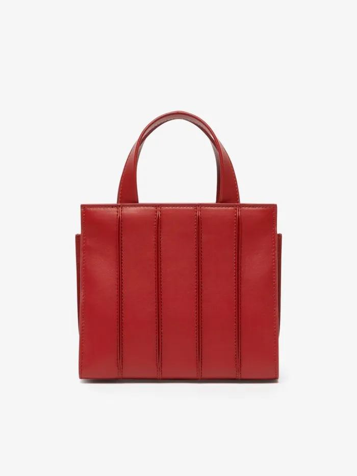 Women Max Mara Whitney Bag Small Leather Whitney Bag Red