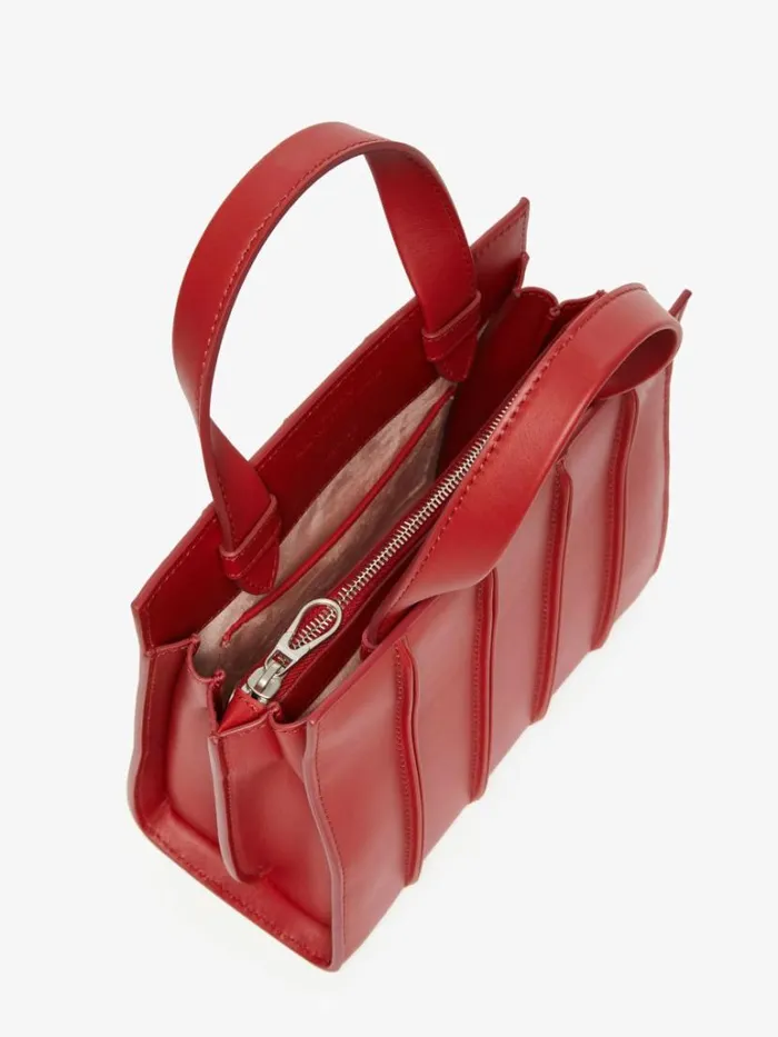 Women Max Mara Whitney Bag Small Leather Whitney Bag Red