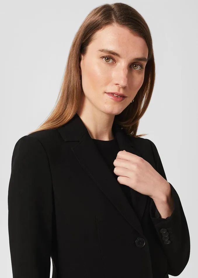 Women Mel Jacket Black Hobbs Suits and CoOrds