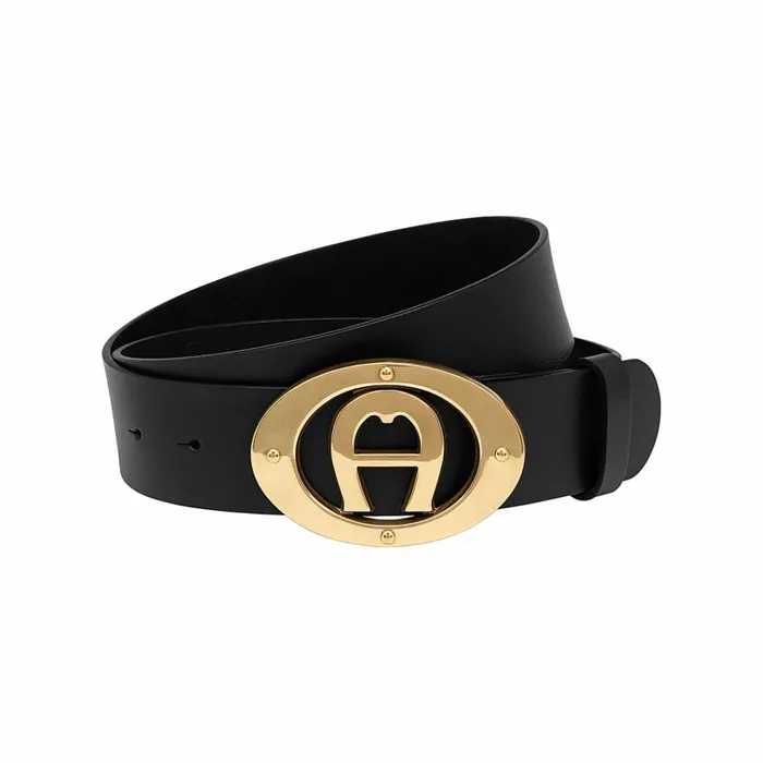 WomenMen Aigner Belts AIGNER Logo Belt 4 Cm