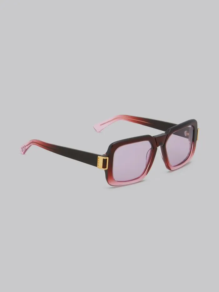 WomenMen Marni Sunglasses Burgundy Zamalek Sunglasses