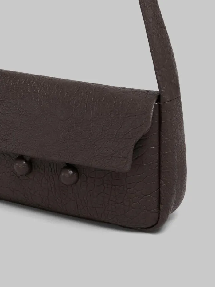 WomenMen Marni Trunkaroo Bag Brown Nappa Medium Trunkaroo Soft Bag