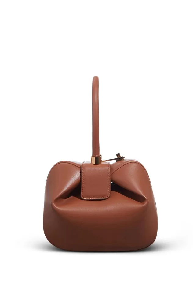 WomenMen Top Handles Gabriela Hearst Nina Bag In Cognac Nappa Leather