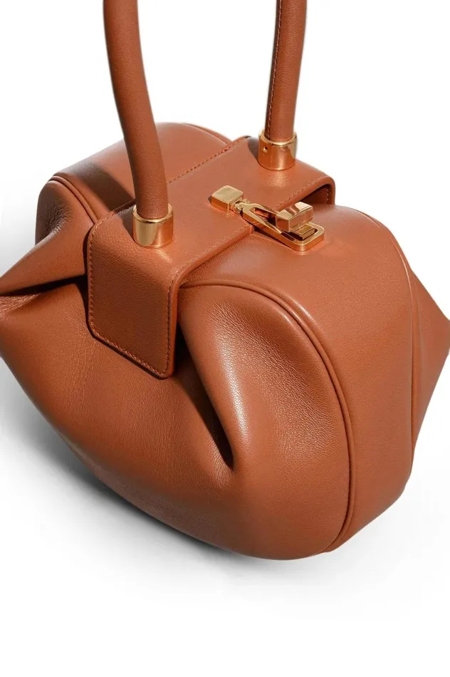 WomenMen Top Handles Gabriela Hearst Nina Bag In Cognac Nappa Leather