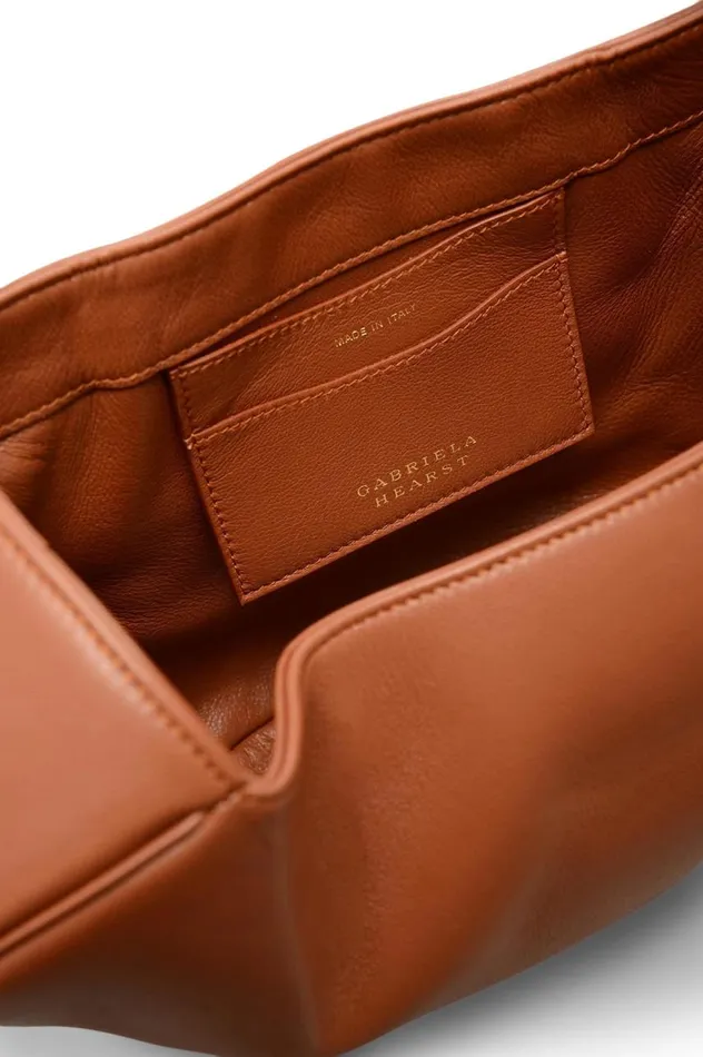 WomenMen Top Handles Gabriela Hearst Nina Bag In Cognac Nappa Leather