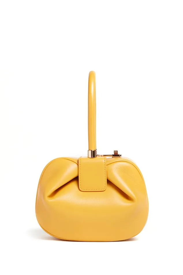 WomenMen Top Handles Gabriela Hearst Nina Bag In Yellow Nappa Leather