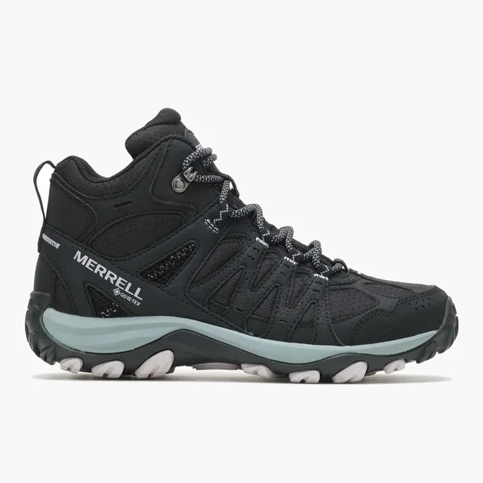 Women Merrell Boots Accentor Sport 3 Mid GORETEX Black