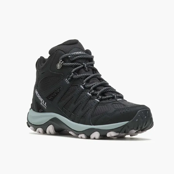 Women Merrell Boots Accentor Sport 3 Mid GORETEX Black Women Merrell Boots Accentor Sport 3 Mid GORETEX Black
