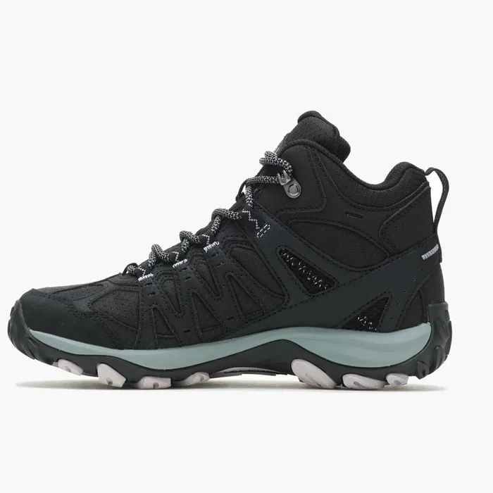 Women Merrell Boots Accentor Sport 3 Mid GORETEX Black Women Merrell Boots Accentor Sport 3 Mid GORETEX Black