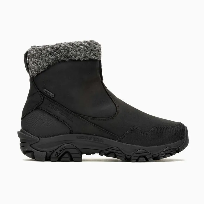 Women Merrell Boots Coldpack 3 Thermo Mid Zip Waterproof Black