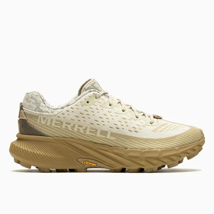 Women Merrell Shoes Agility Peak 5 Oystercoyote