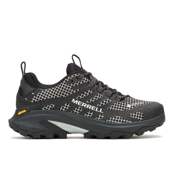 Women Merrell Shoes Moab Speed 2 Reflective GORETEX Black