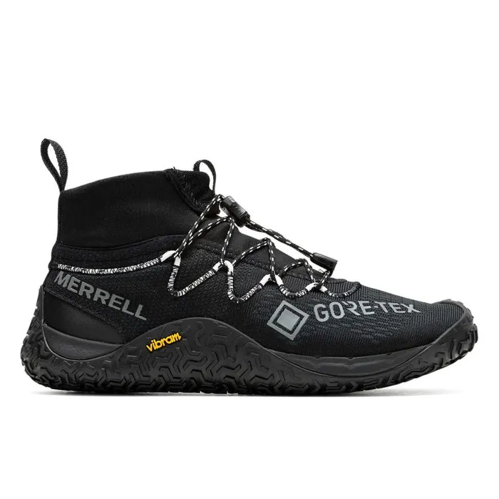 Women Merrell Shoes Trail Glove 7 GORETEX Black
