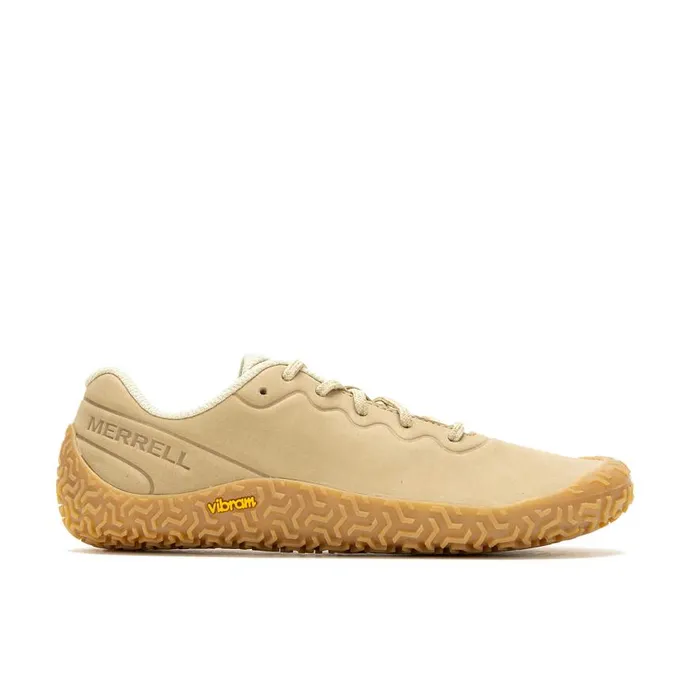 Women Merrell Shoes Vapor Glove 6 Leather Khaki