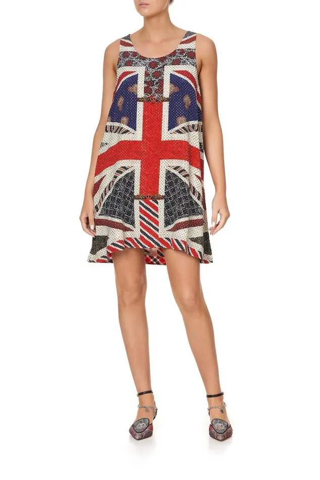 Women Mini Dresses Camilla Round Neck ALine Dress Jack Be Nimble