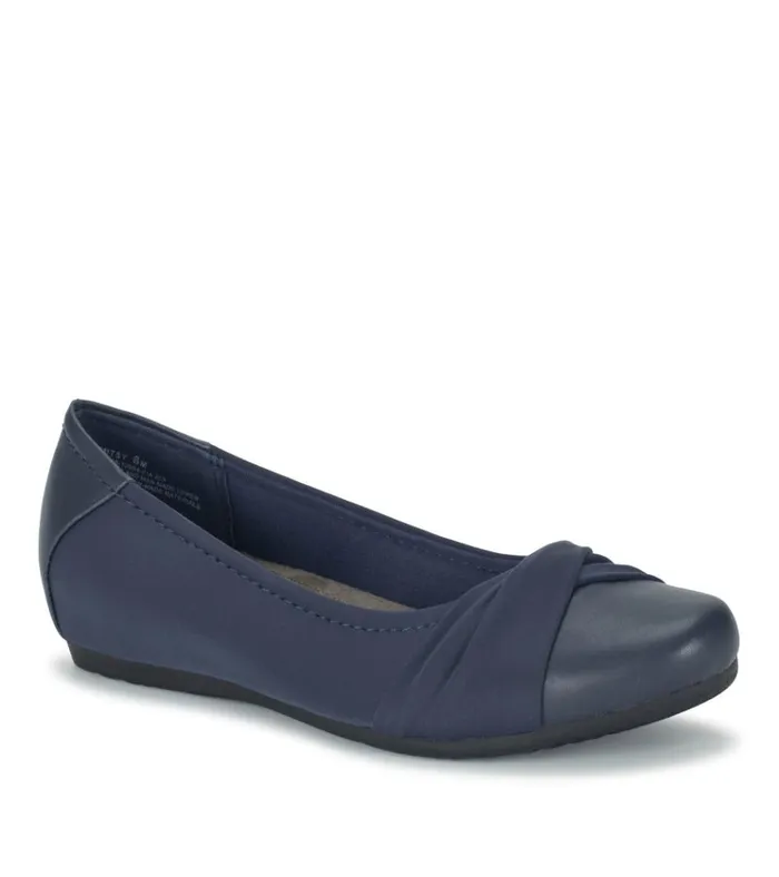 Women Mitsy Casual Flat Navy Baretraps Flats and Loafers