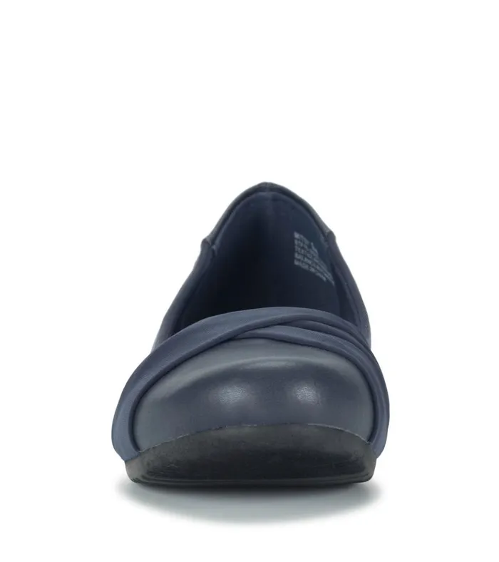 Women Mitsy Casual Flat Navy Baretraps Flats and Loafers