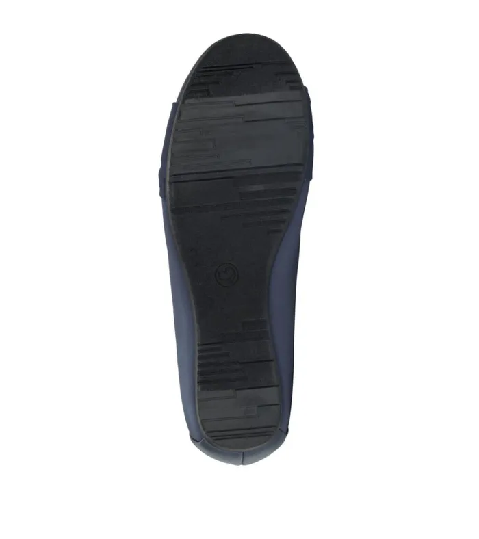 Women Mitsy Casual Flat Navy Baretraps Flats and Loafers