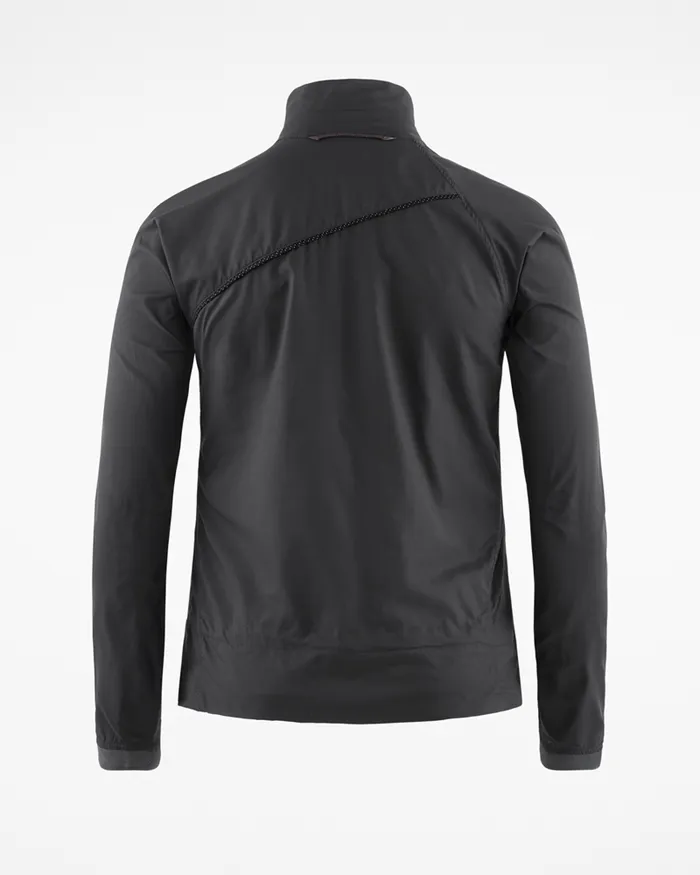 Women Nal Windbreaker Jacket Raven Klttermusen Wind Resistant Jackets