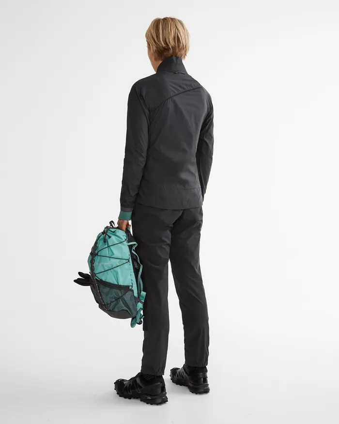 Women Nal Windbreaker Jacket Raven Klttermusen Wind Resistant Jackets