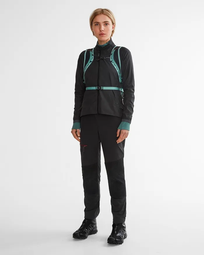 Women Nal Windbreaker Jacket Raven Klttermusen Wind Resistant Jackets