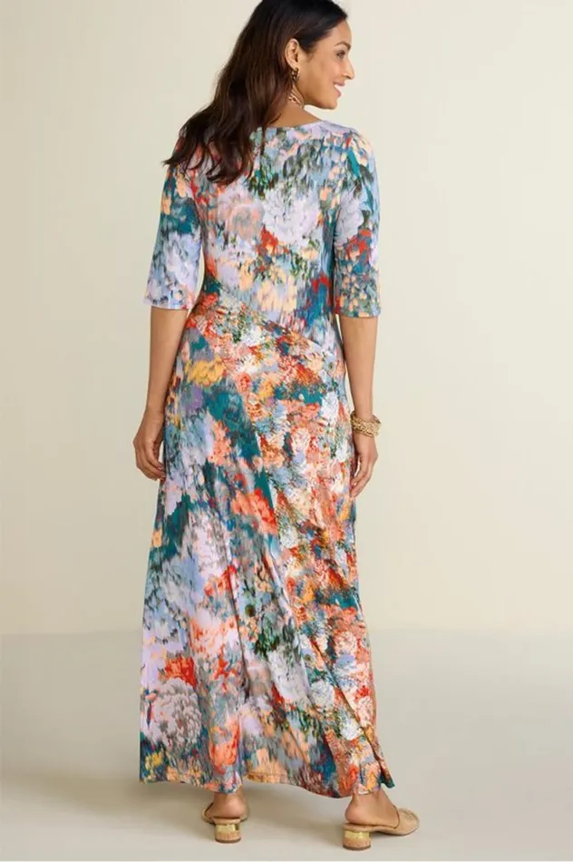 Women Nanette Dress Multi Orange Soft Surroundings Dresses Women Nanette Dress Multi Orange Soft Surroundings Dresses
