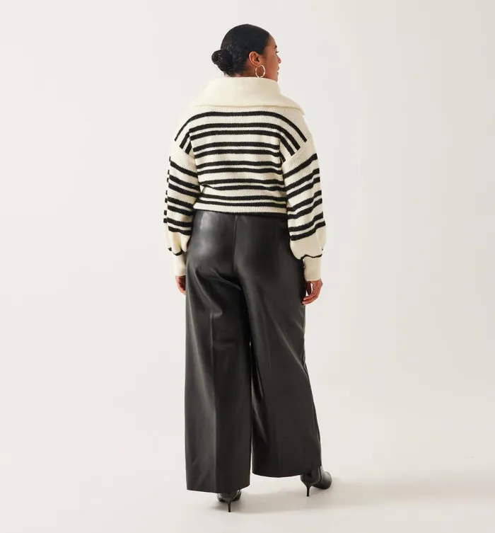 Women Nautical Trucker Jumper 8211 Navy Blue Stripes Promod Jumpers And Cardigans Women Nautical Trucker Jumper 8211 Navy Blue Stripes Promod Jumpers And Cardigans