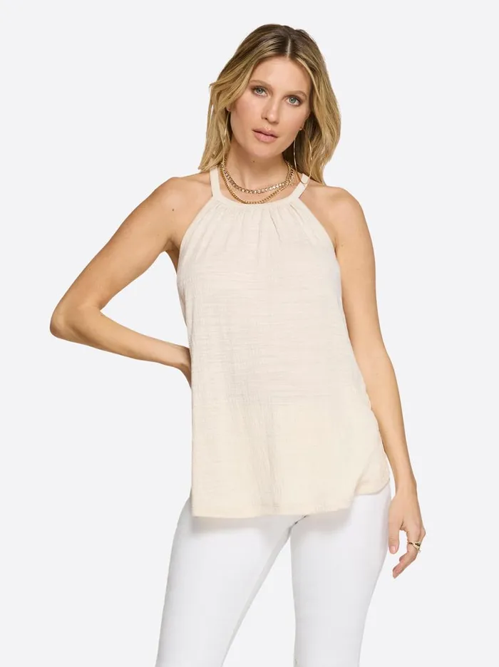 Women Nyre Tank In Parchment Jessica Simpson Tops and Tees