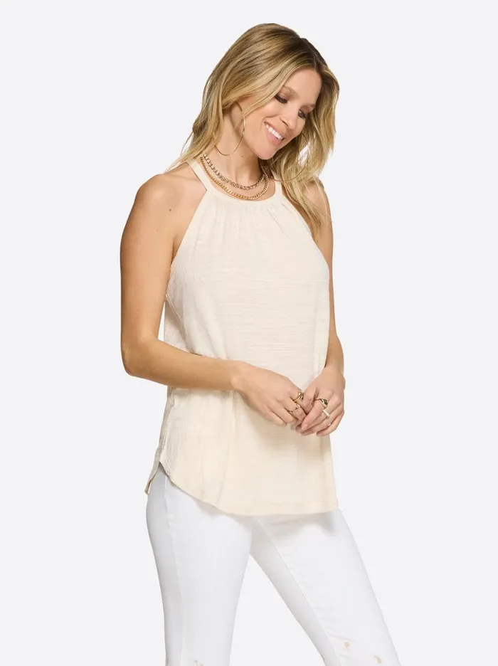 Women Nyre Tank In Parchment Jessica Simpson Tops and Tees