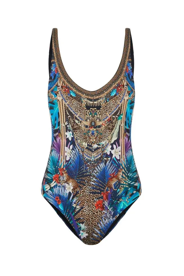 Women One Pieces Camilla Low Scoop One Piece Rainbow Room