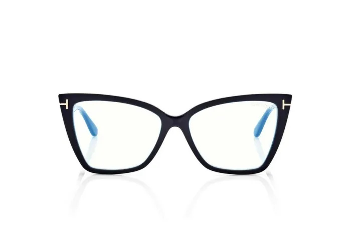 Women OPTICAL Tom Ford Blue Block Square Cat Eye Opticals