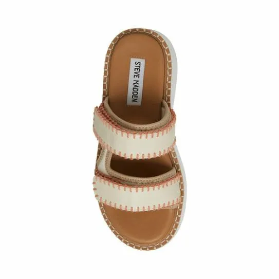 Women OTTO WHITEGREEN White Green Steve Madden Sandals Women OTTO WHITEGREEN White Green Steve Madden Sandals