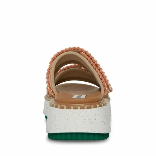 Women OTTO WHITEGREEN White Green Steve Madden Sandals Women OTTO WHITEGREEN White Green Steve Madden Sandals