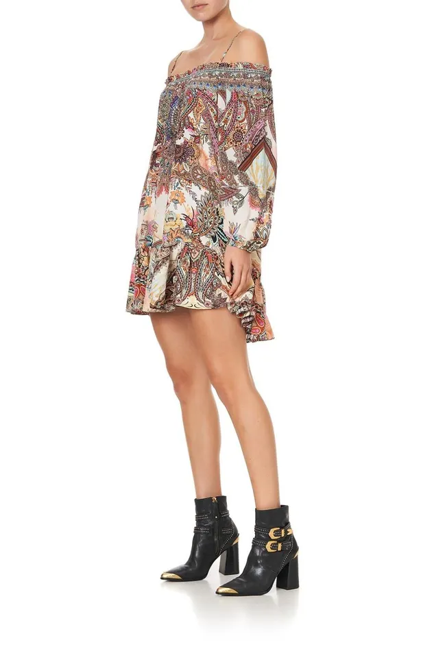Women Party Dresses Camilla Off Shoulder Dress With Straps Carnaby Disco