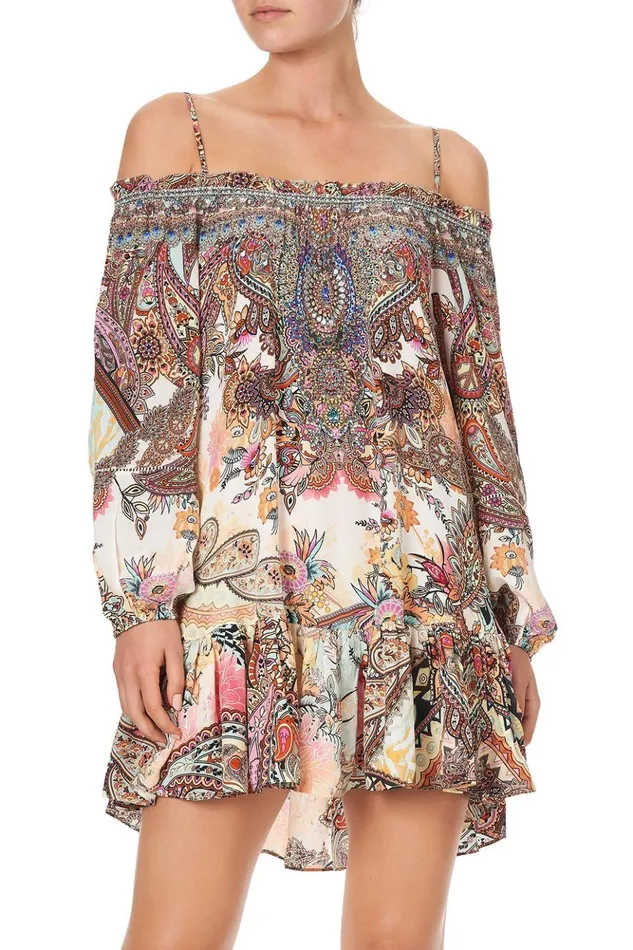 Women Party Dresses Camilla Off Shoulder Dress With Straps Carnaby Disco