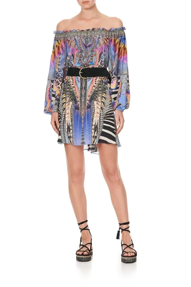 Women Party Dresses Camilla Off Shoulder Mini Dress Love On The Wing