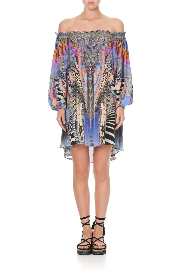 Women Party Dresses Camilla Off Shoulder Mini Dress Love On The Wing