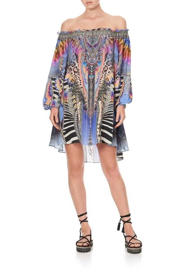 Women Party Dresses Camilla Off Shoulder Mini Dress Love On The Wing