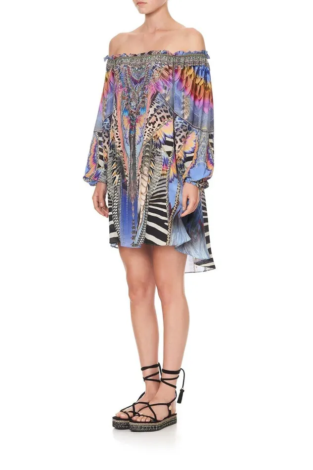 Women Party Dresses Camilla Off Shoulder Mini Dress Love On The Wing